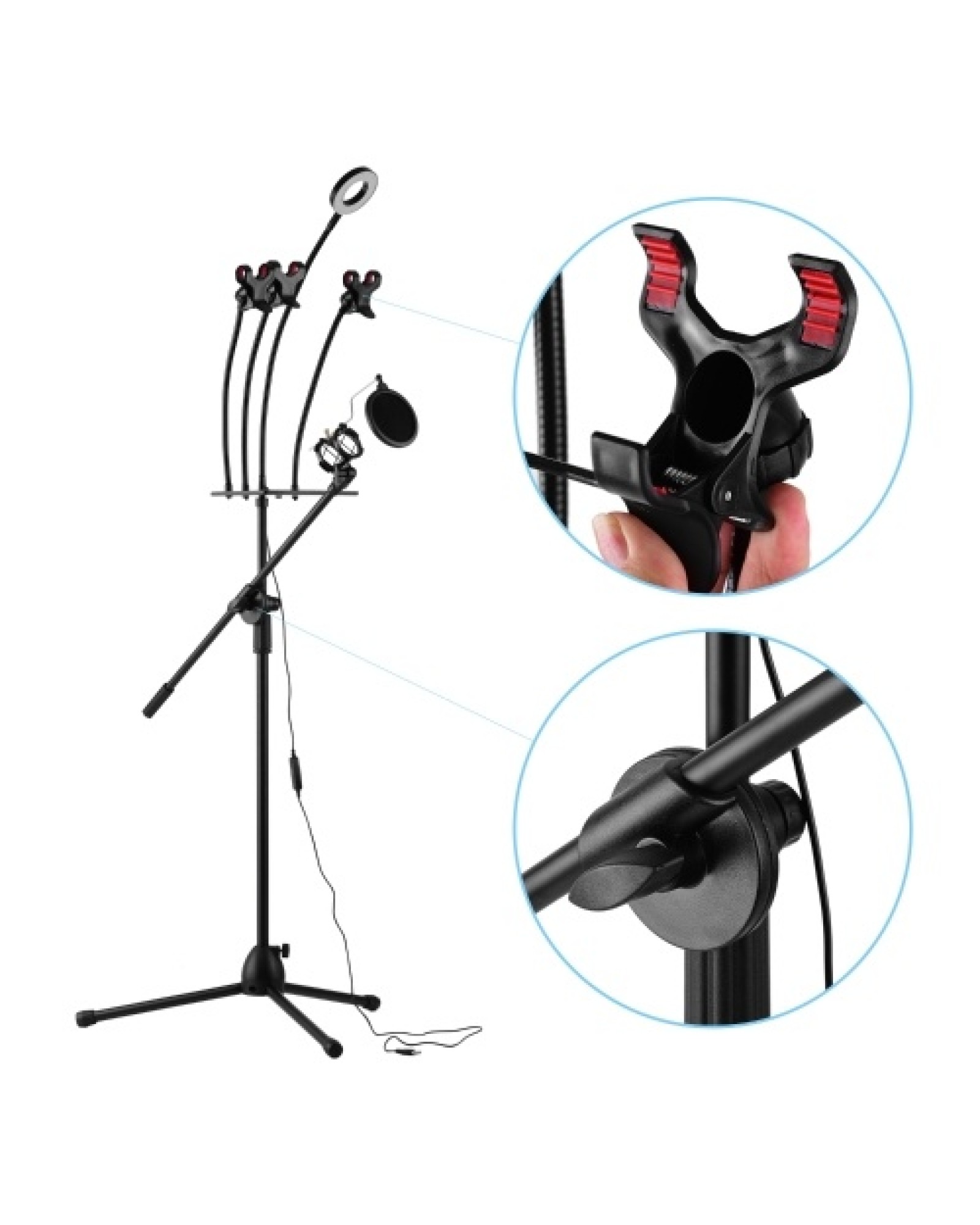 Streaming Microphone Tripod Stand