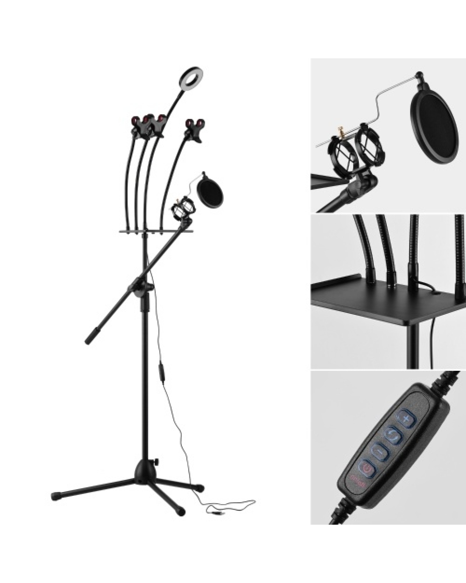 Streaming Microphone Tripod Stand