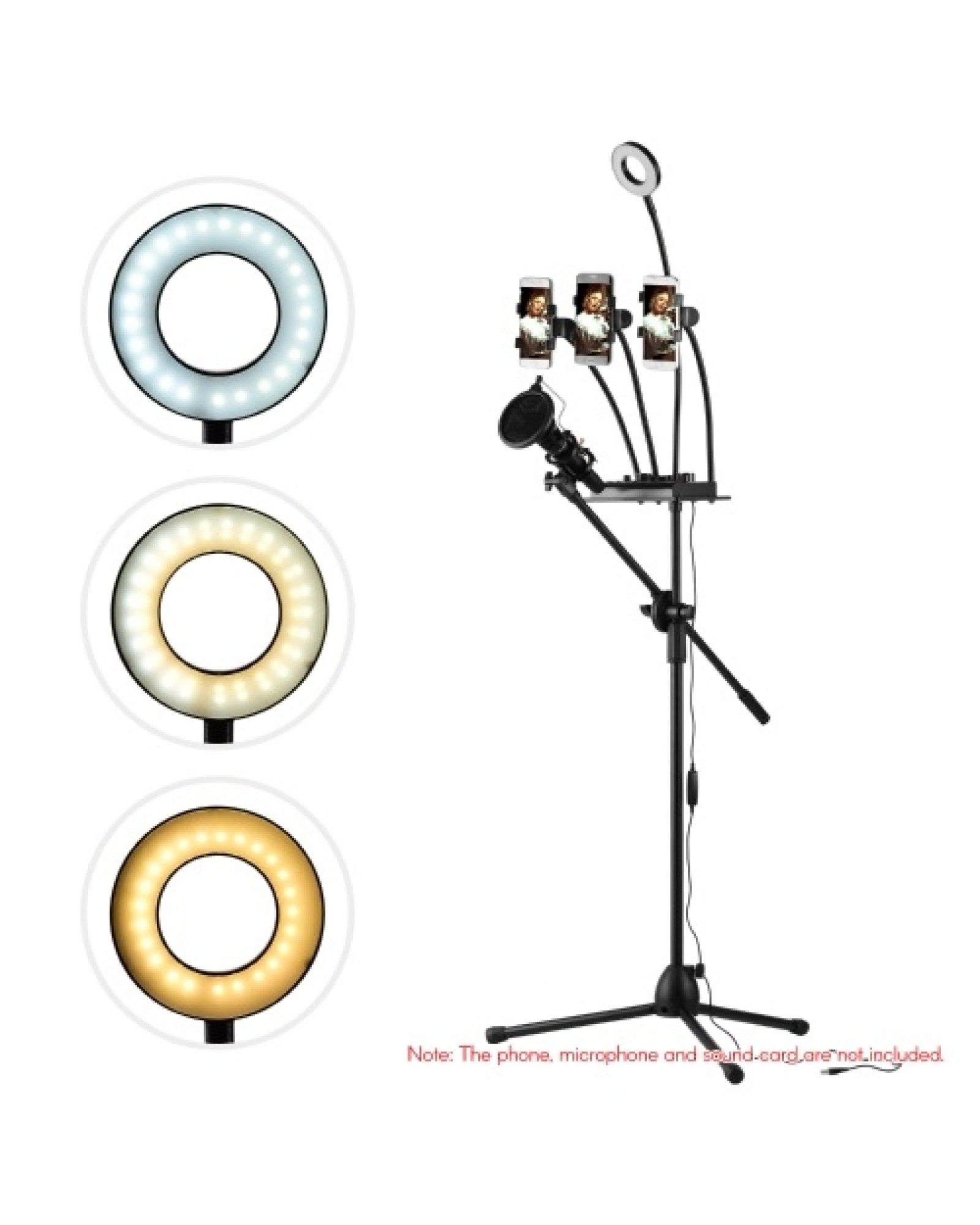 Streaming Microphone Tripod Stand
