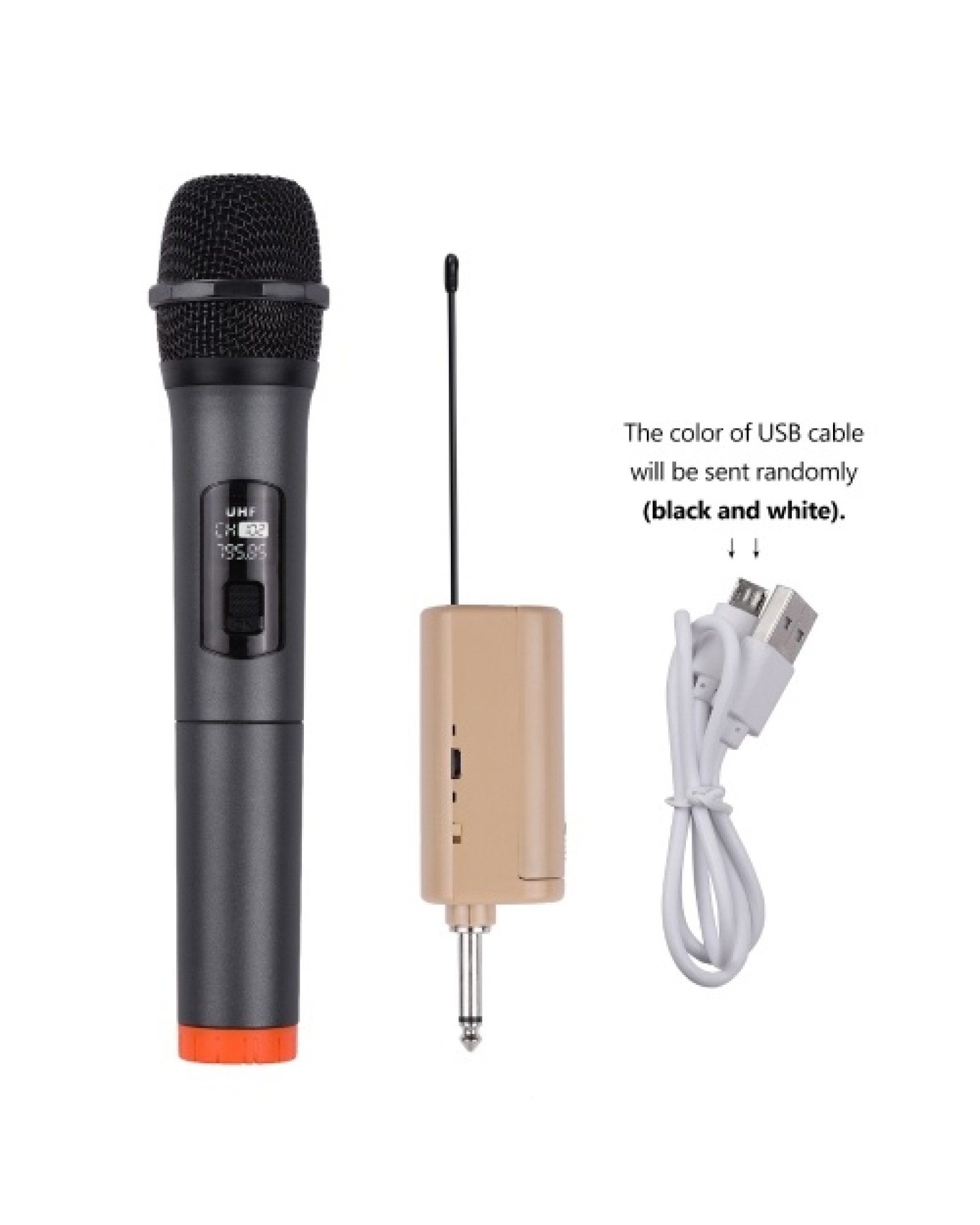 Handheld Wireless Microphone UHF Dynamic Mic