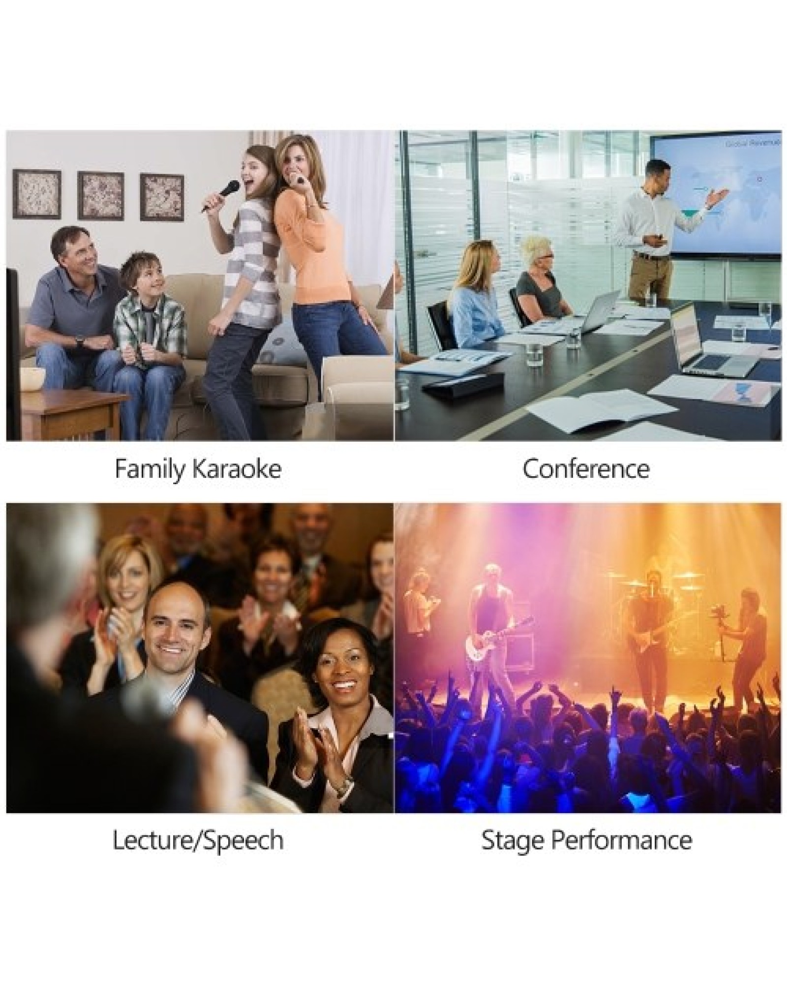 Handheld Wireless Microphone UHF Dynamic Mic