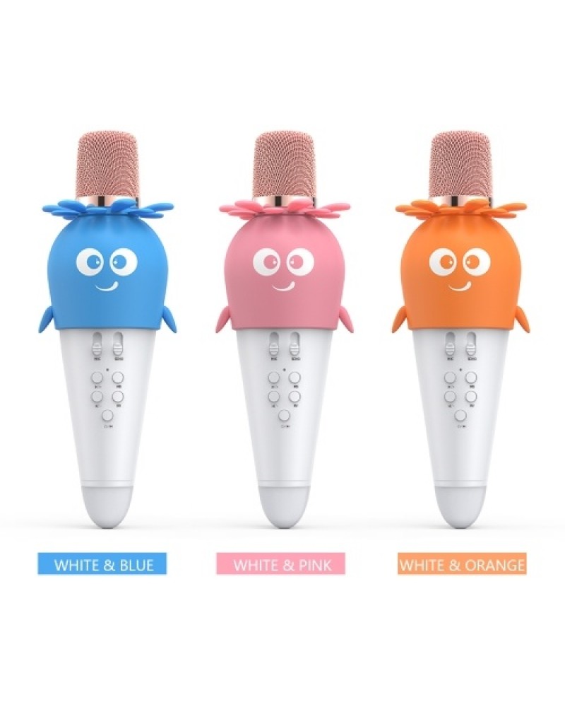 Wirelessly BT Karaoke Microphone for Kids