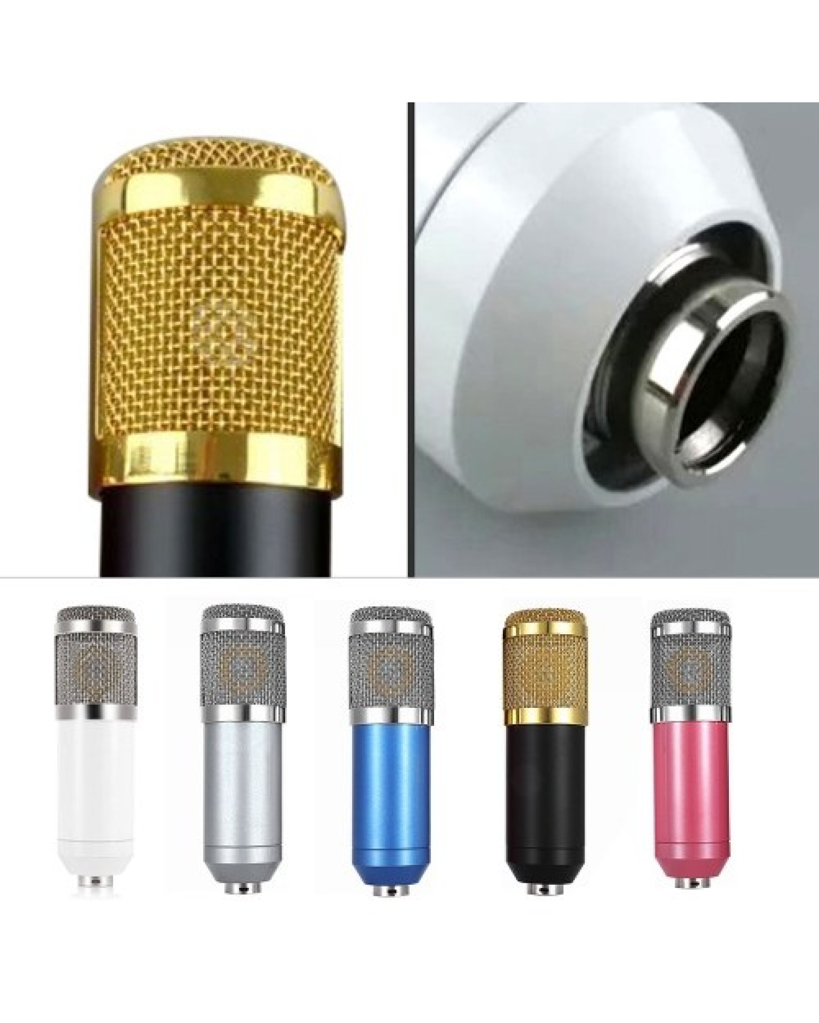 Condenser Microphone High Sensitivity Recording Microphone Professional Recording Equipment