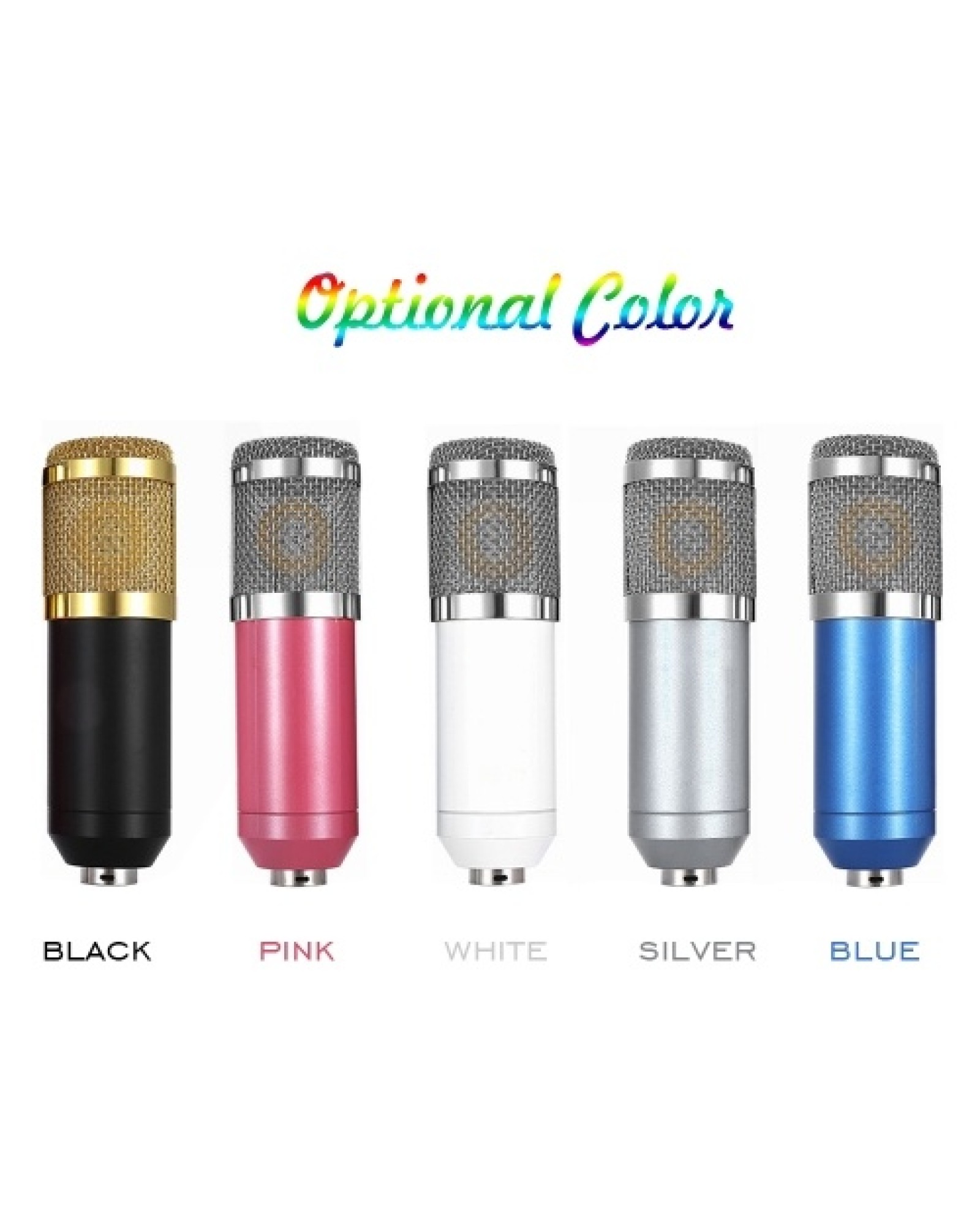 Condenser Microphone High Sensitivity Recording Microphone Professional Recording Equipment