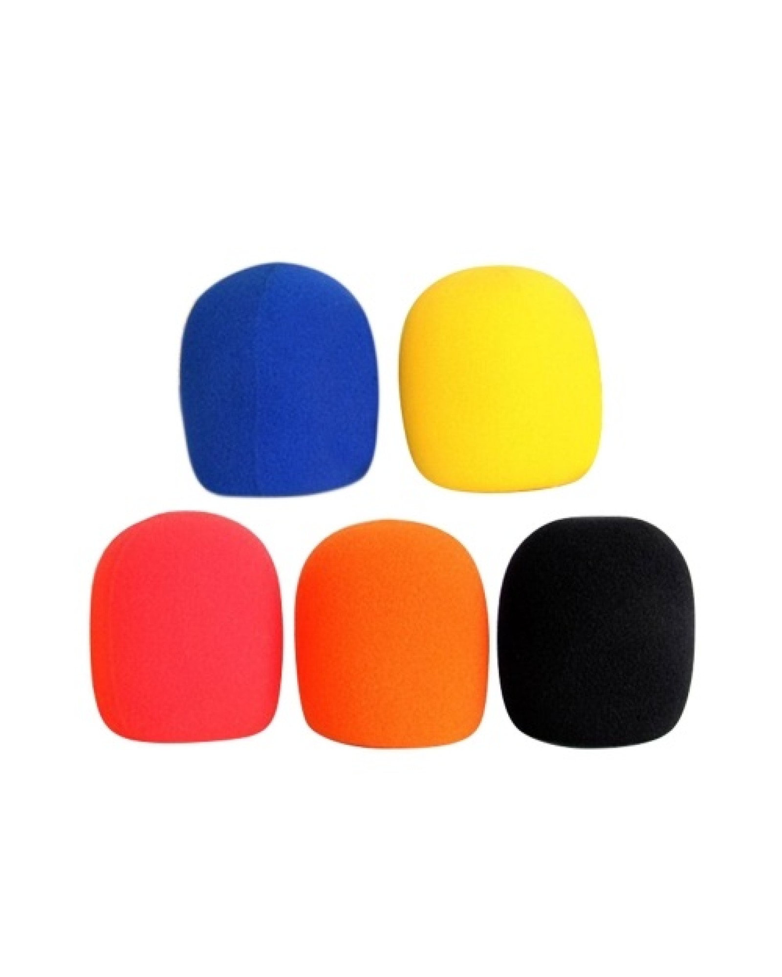 5pcs/lot Universal Mic Accessories Foam Cover Handheld Microphone Windshield Sponge Cap Ball Shape Microphone Windscreen for KTV