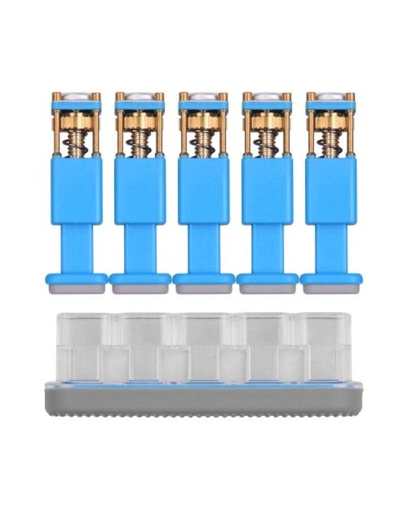 Professional Finger Exerciser with 5 Pressing Piston Keys Hand Strengthener Training Fingers Tension Dexterity