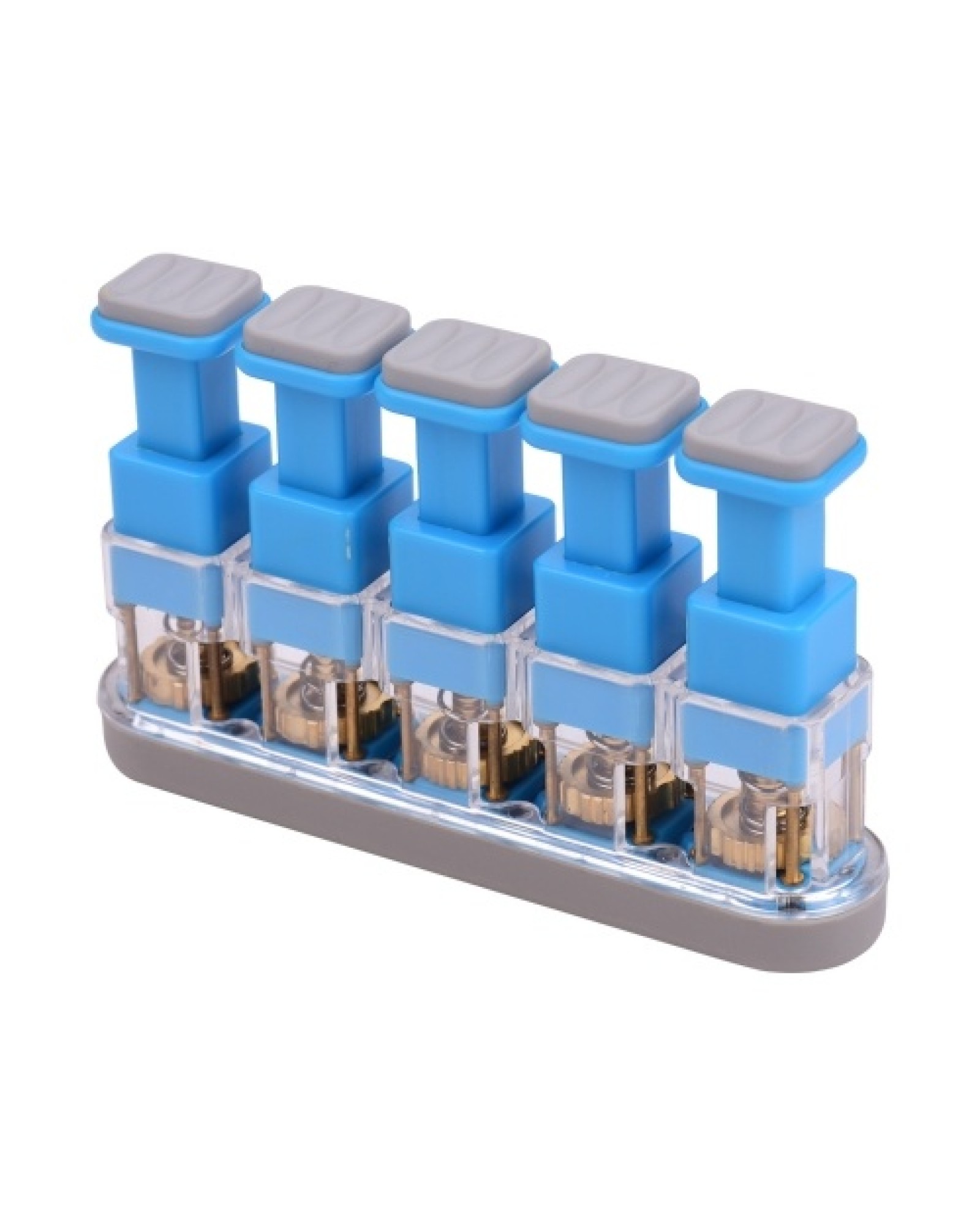 Professional Finger Exerciser with 5 Pressing Piston Keys Hand Strengthener Training Fingers Tension Dexterity