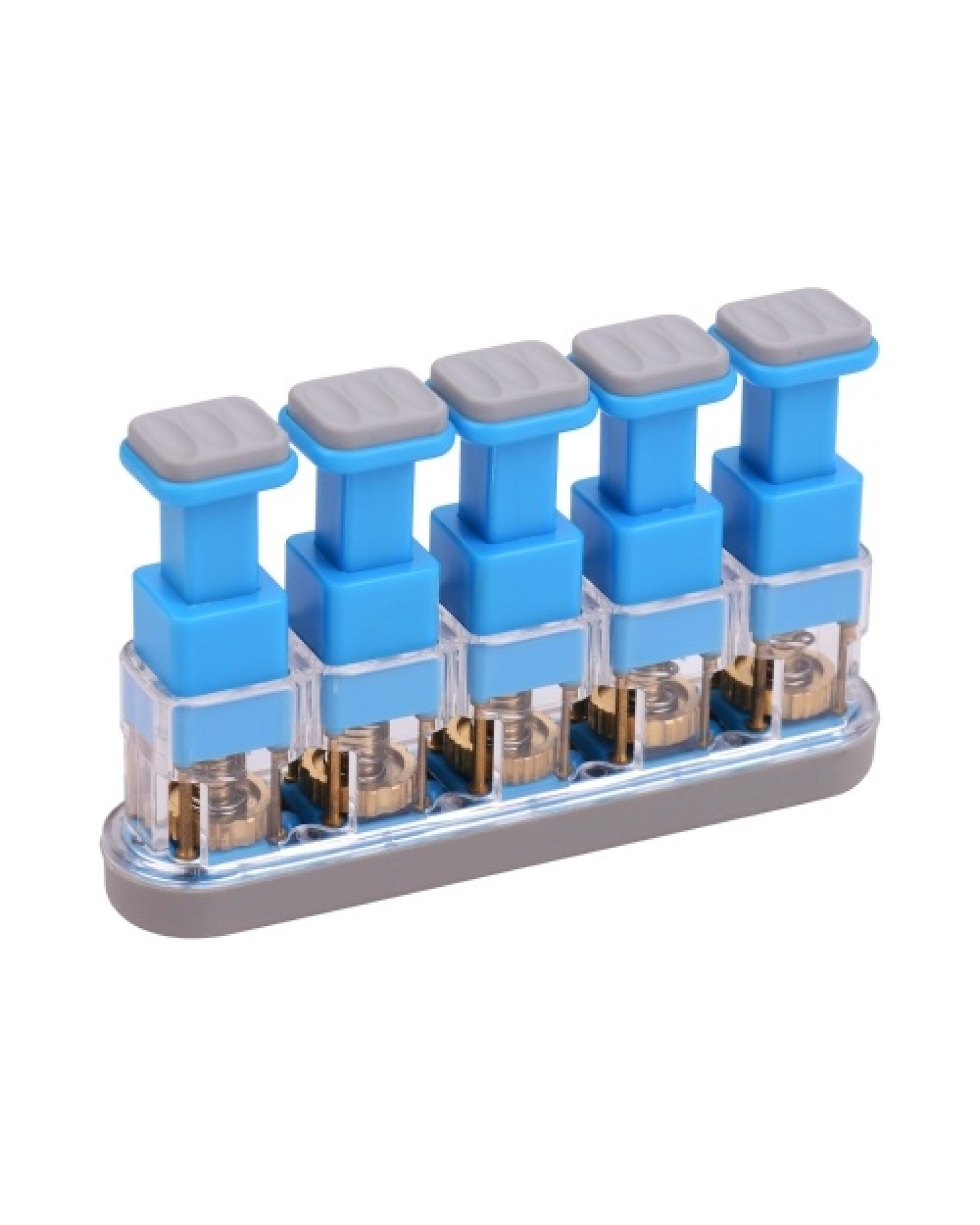 Professional Finger Exerciser with 5 Pressing Piston Keys Hand Strengthener Training Fingers Tension Dexterity