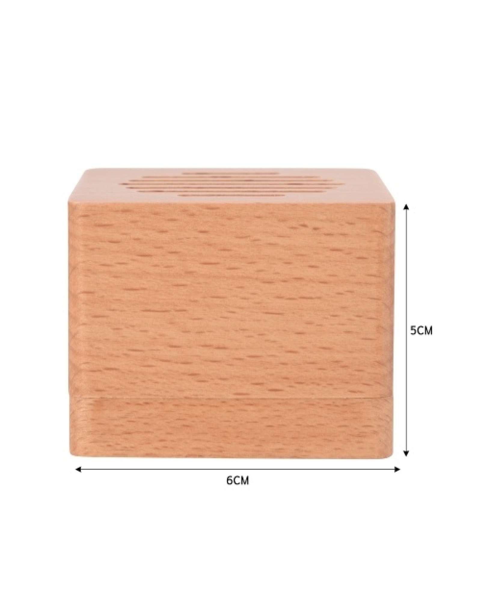 Wooden Music Box Minimalism cube Musical Box Birthday Christmas Valentine'S Day Gift(Melody: Kimiwo Nosete)