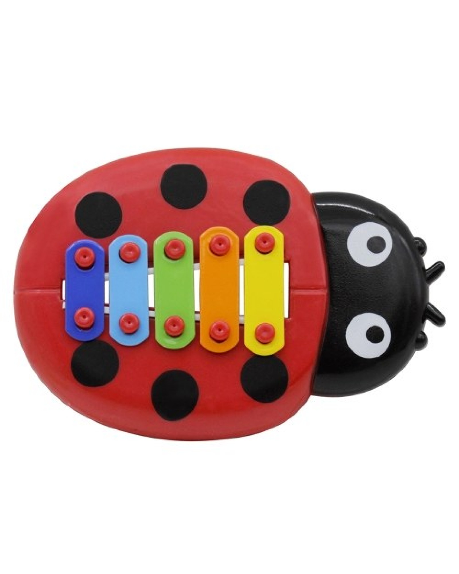 Colorful 5 Tones Kids Children Xylophone Glockenspiel Cartoon Ladybird Shape