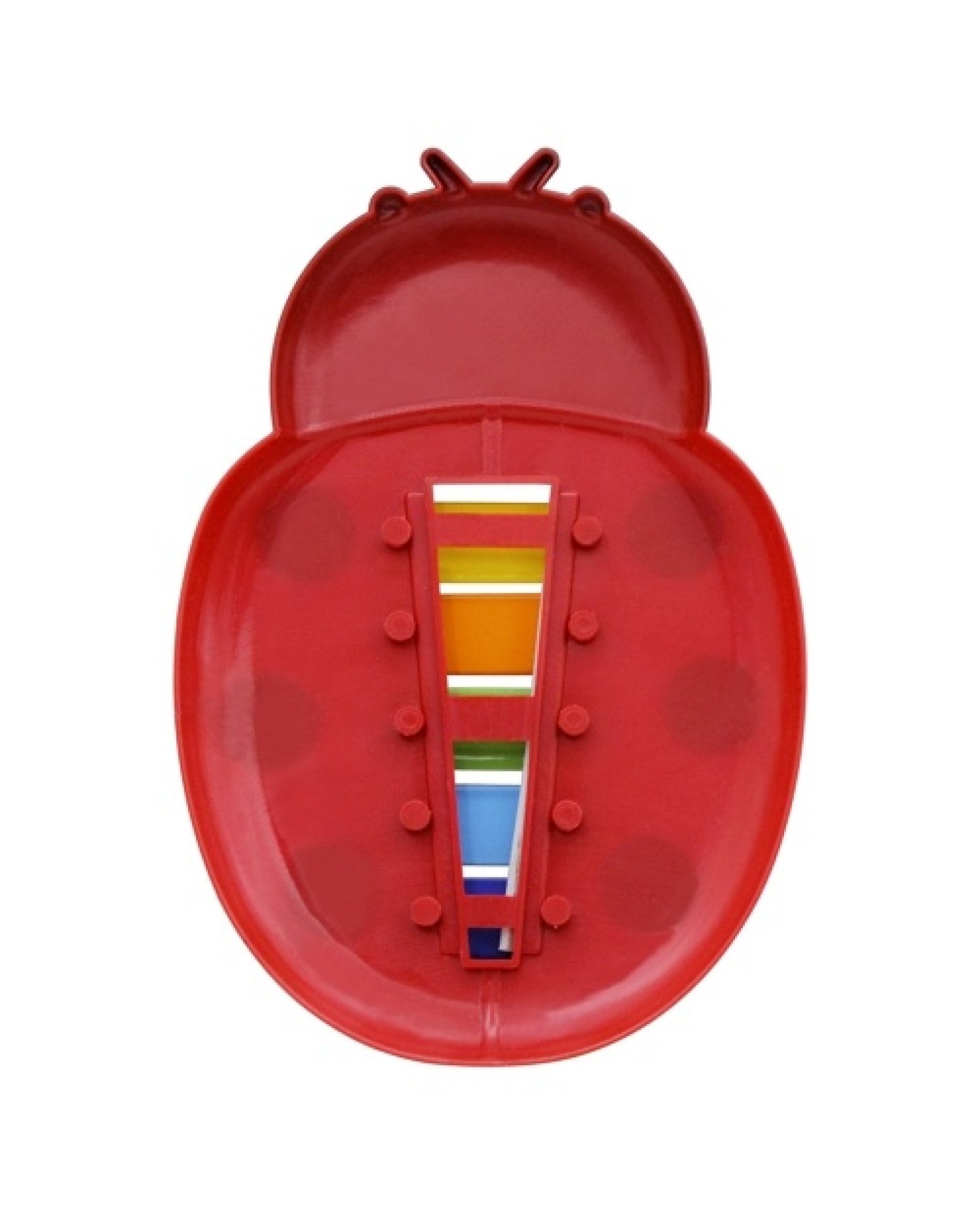 Colorful 5 Tones Kids Children Xylophone Glockenspiel Cartoon Ladybird Shape