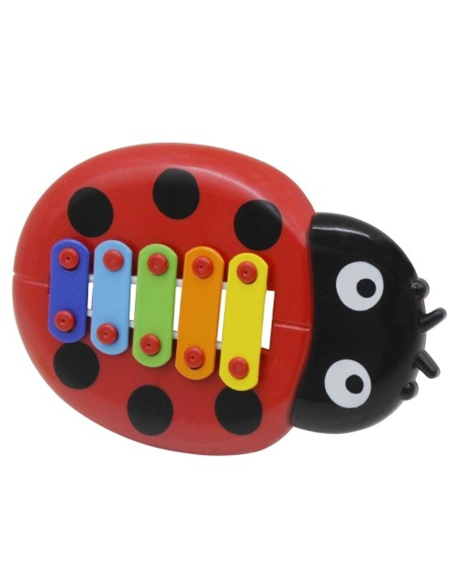 Colorful 5 Tones Kids Children Xylophone Glockenspiel Cartoon Ladybird Shape
