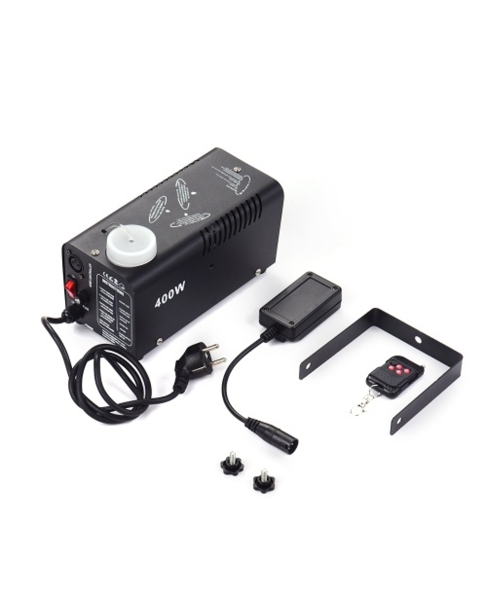 Wireless 400 Watt Fogger Fog Smoke Machine with Remote Control for Party Live Concert DJ Bar KTV Stage Effect