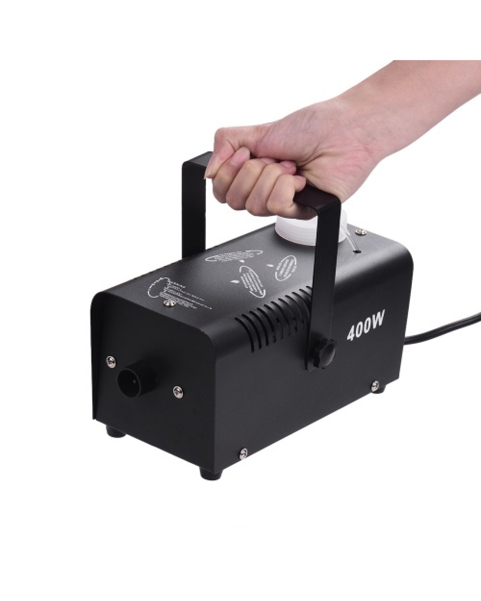 Wireless 400 Watt Fogger Fog Smoke Machine with Remote Control for Party Live Concert DJ Bar KTV Stage Effect