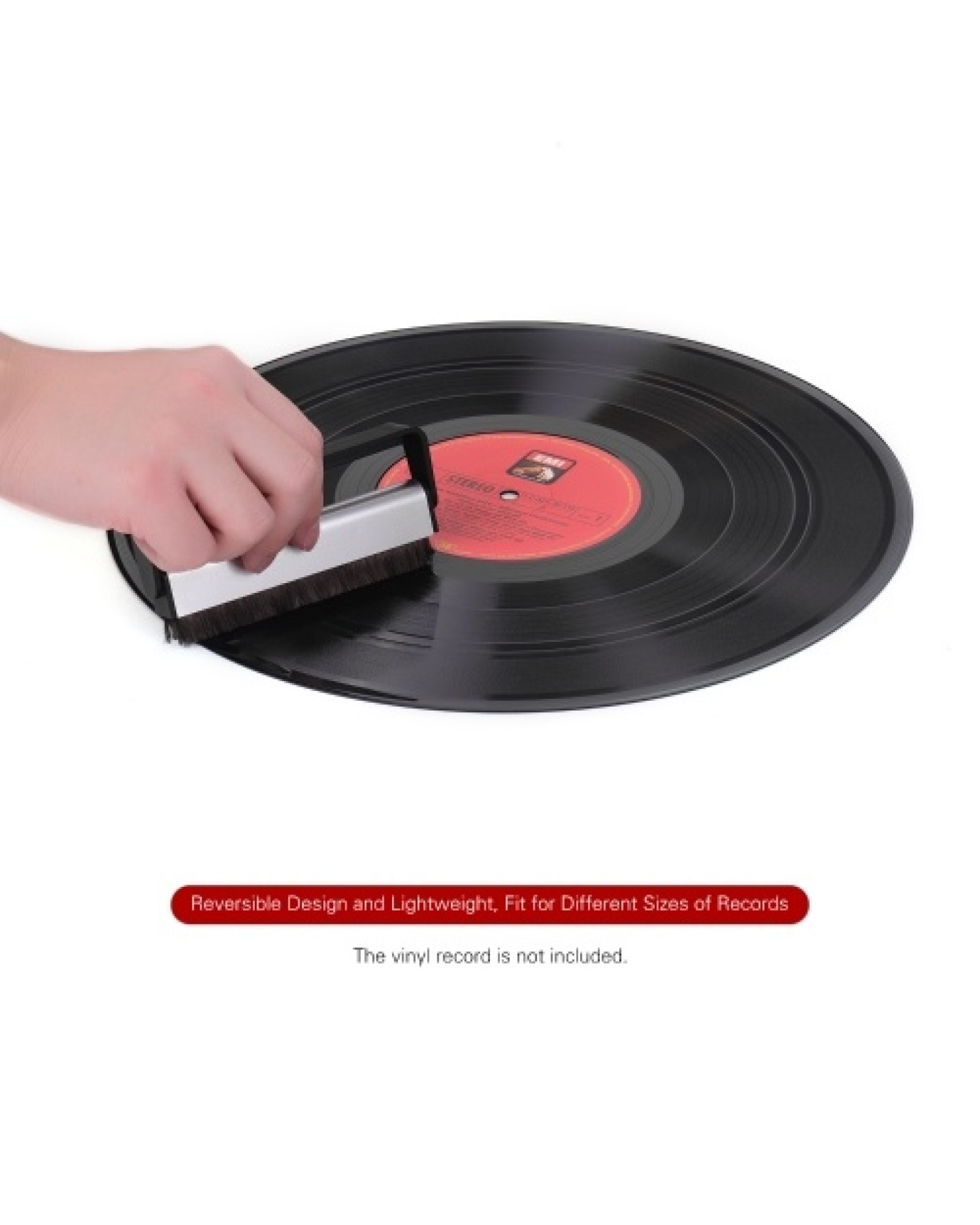 Vinyl Record Cleaner Cleaning Brush Anti-Static Soft Carbon Fiber Brush