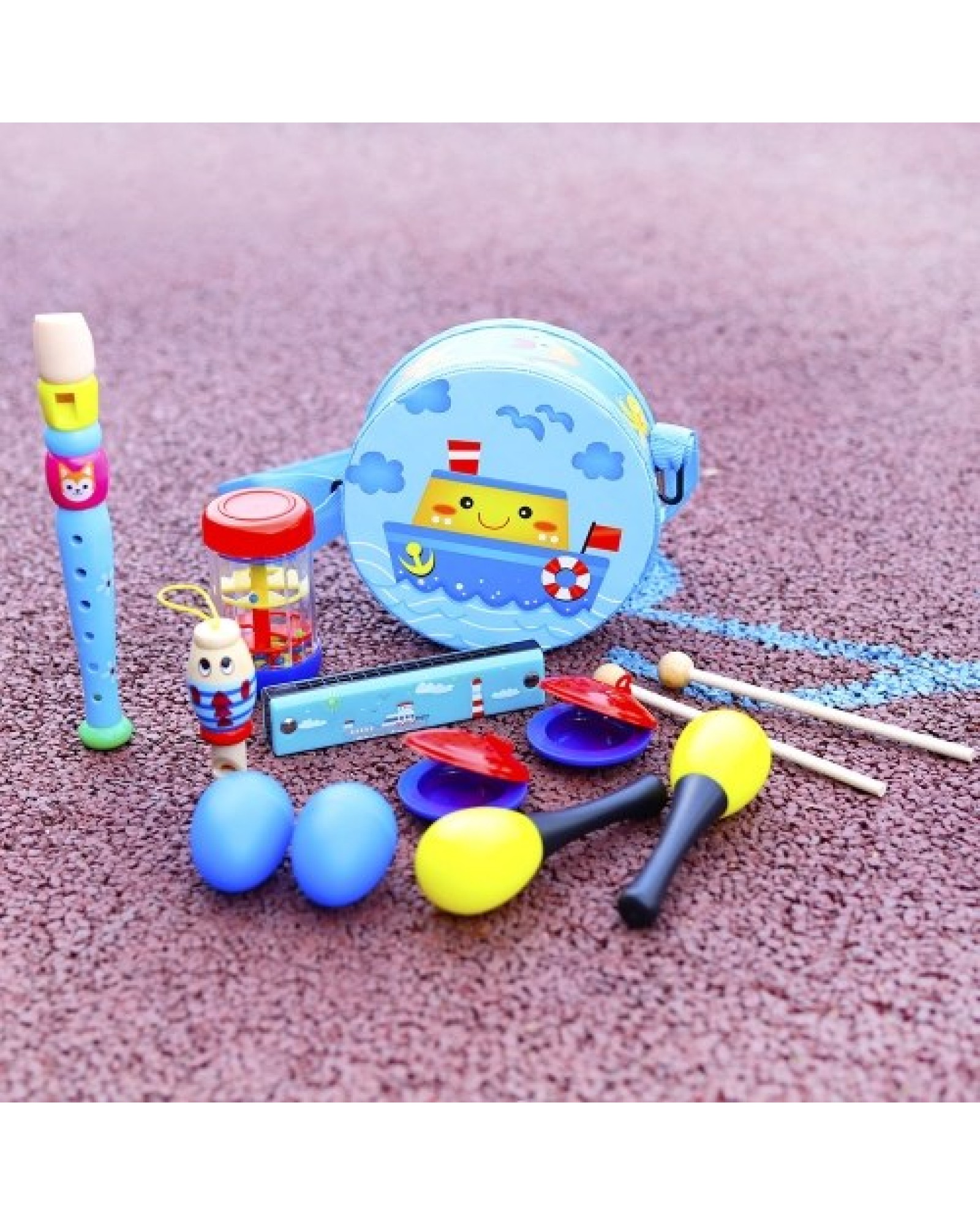 Musical Toys Set Percussion Instrument Band Rhythm Kit
