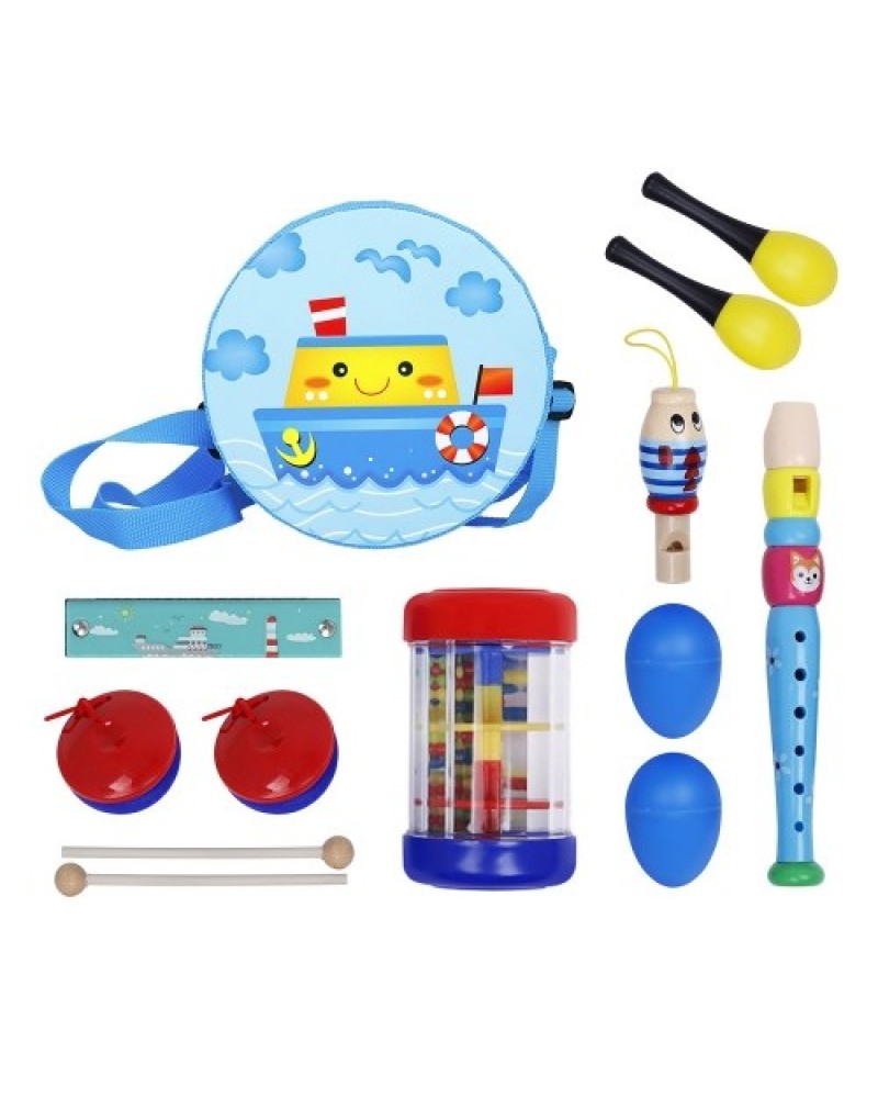 Musical Toys Set Percussion Instrument Band Rhythm Kit