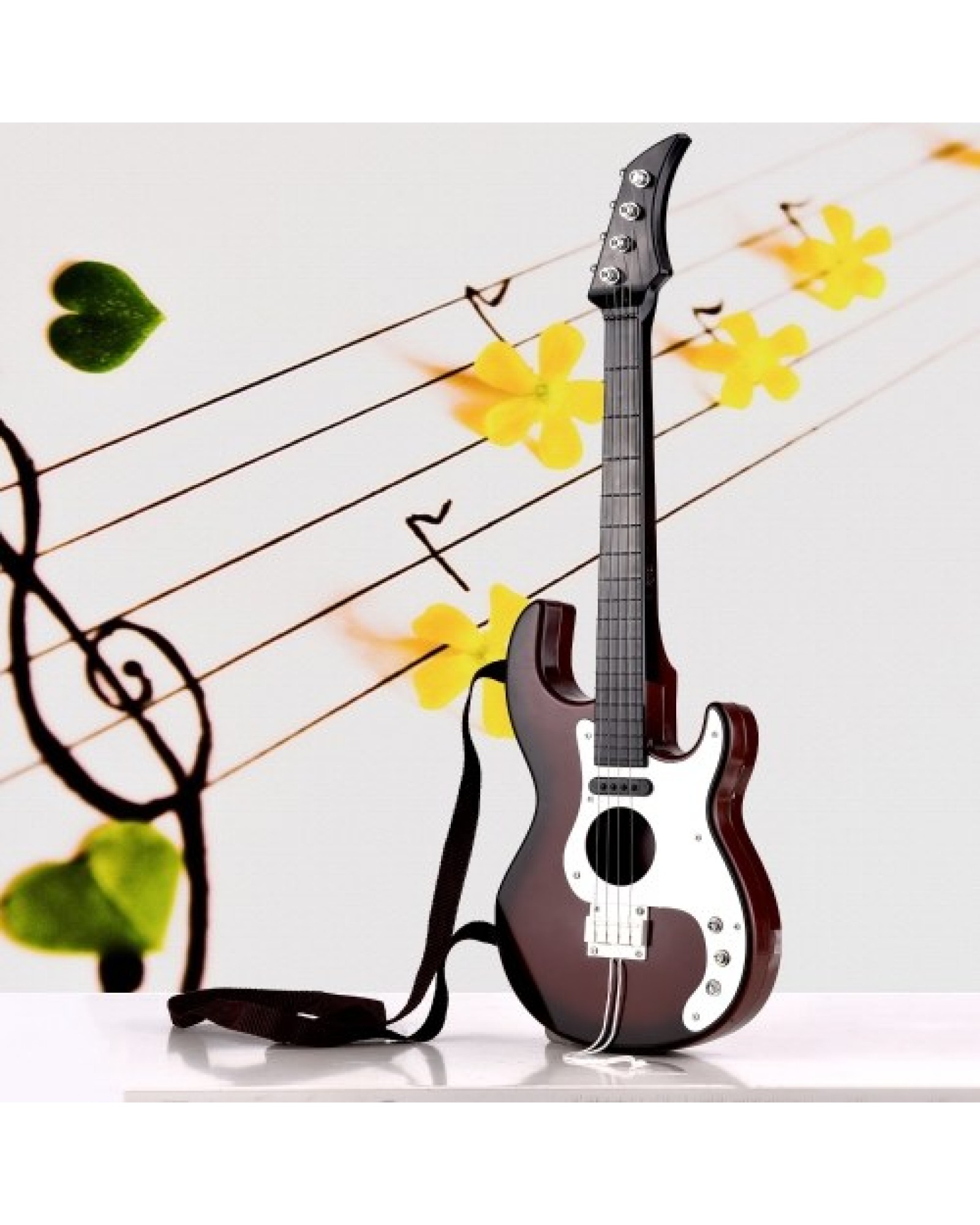 Children Simulation Bass Guitar 4-String Mini Musical Instrument