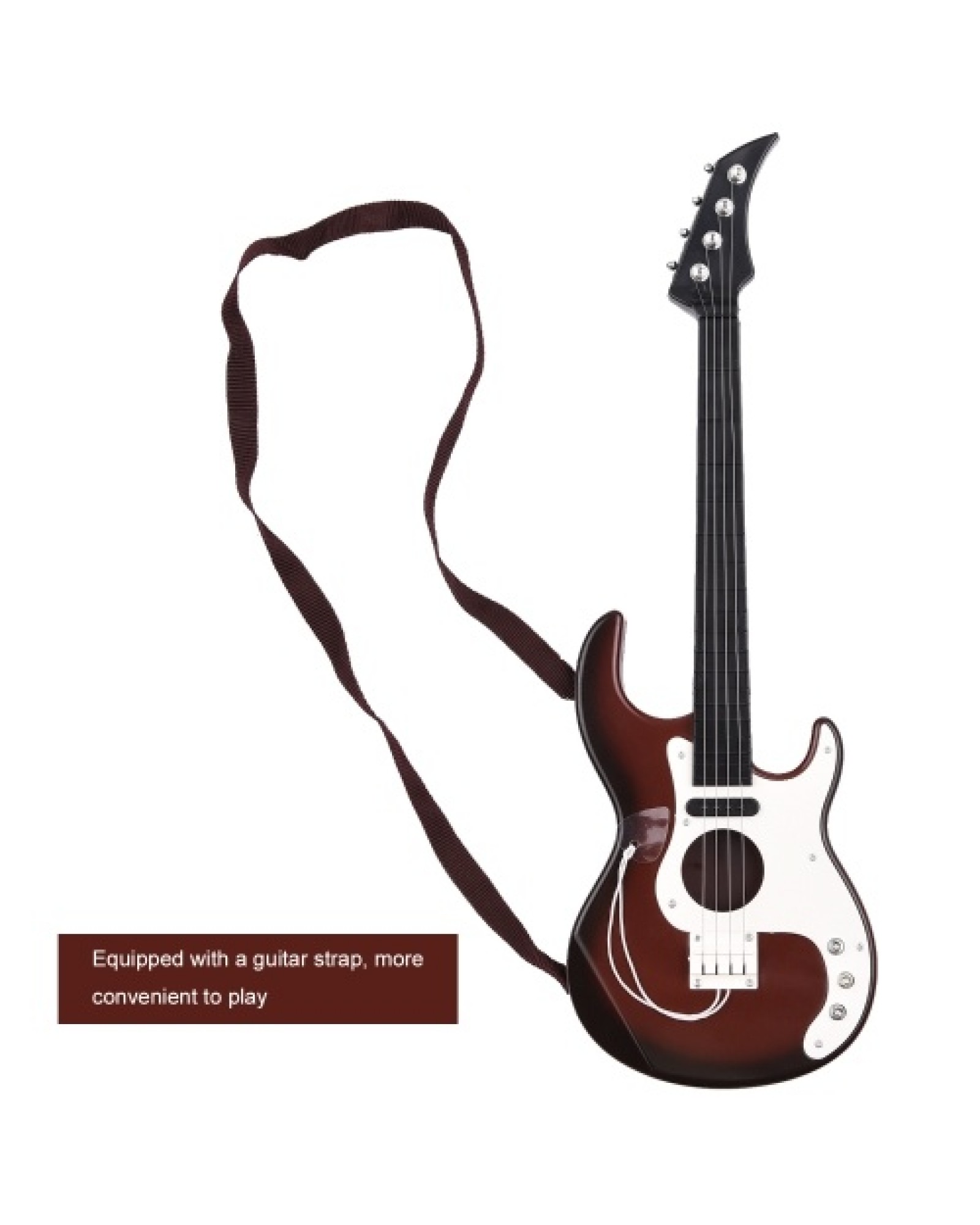 Children Simulation Bass Guitar 4-String Mini Musical Instrument
