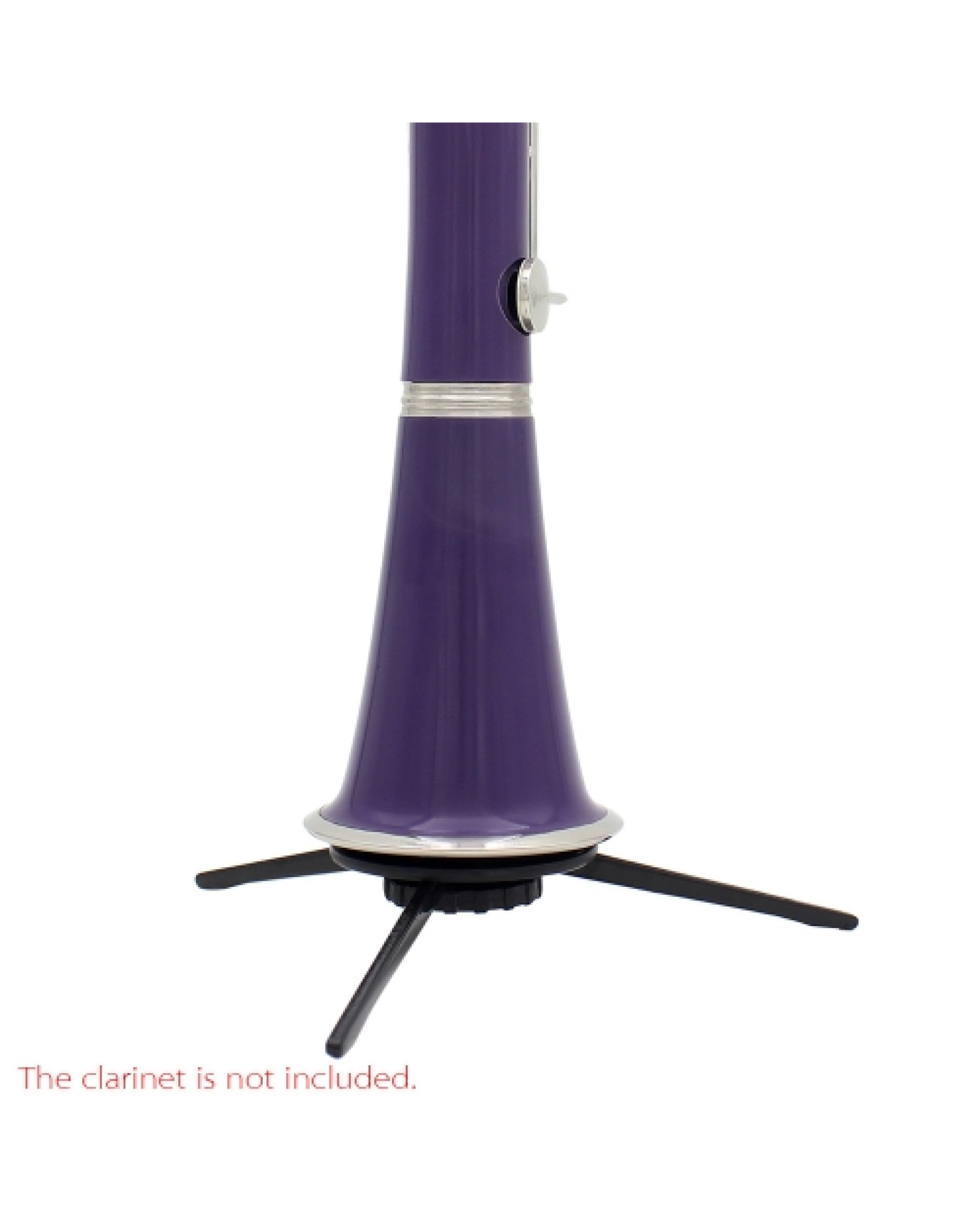 New Portable ABS Clarinet Stand Folding Fits Inside Bell