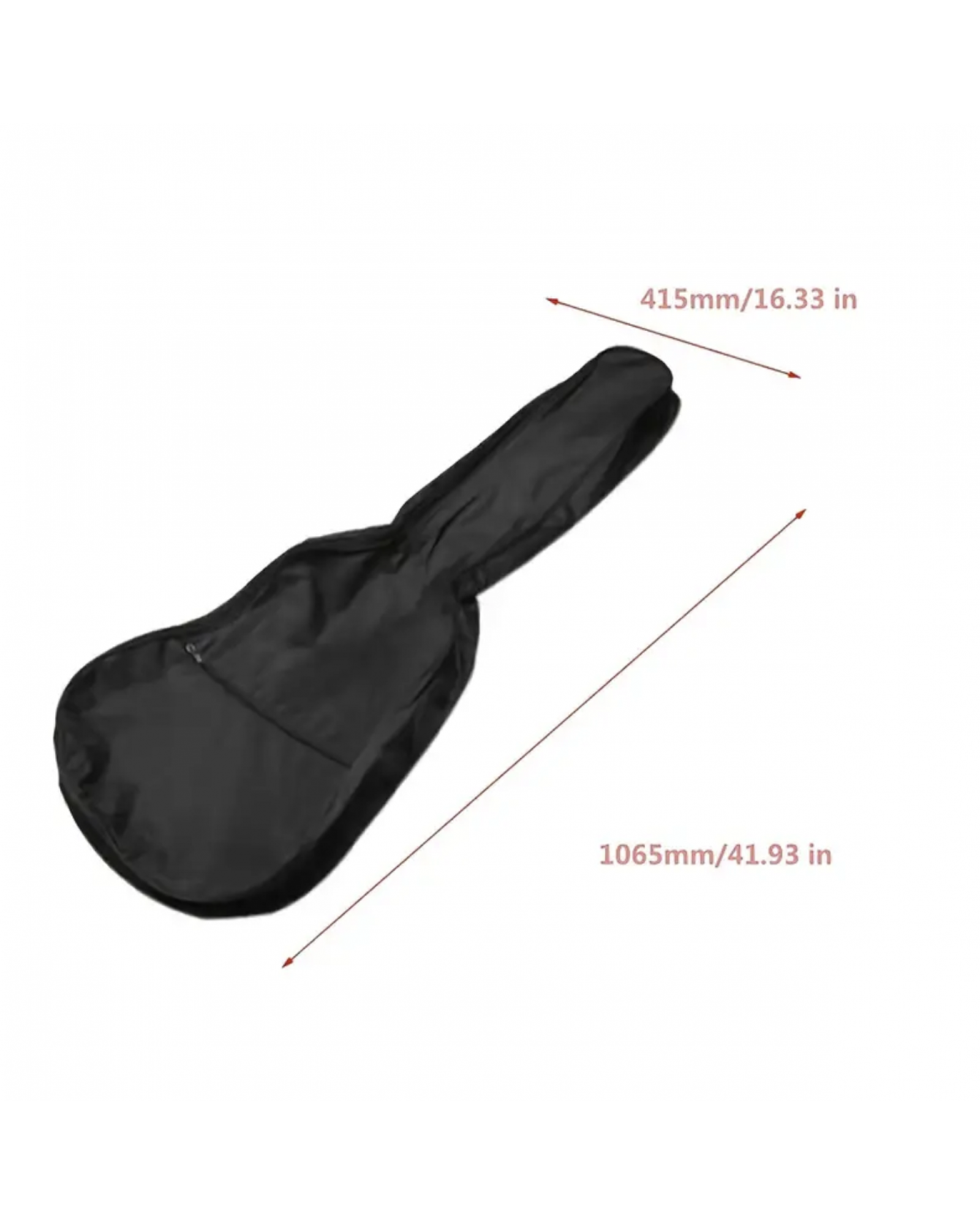 41 Inch Guitar Storage Bag Waterproof 420D Nylon Acoustic Guitar Gig Bag Soft Case Cover With Adjustable Strap