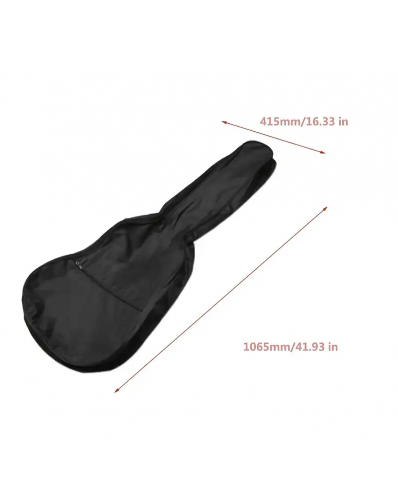41 Inch Guitar Storage Bag Waterproof 420D Nylon Acoustic Guitar Gig Bag Soft Case Cover With Adjustable Strap
