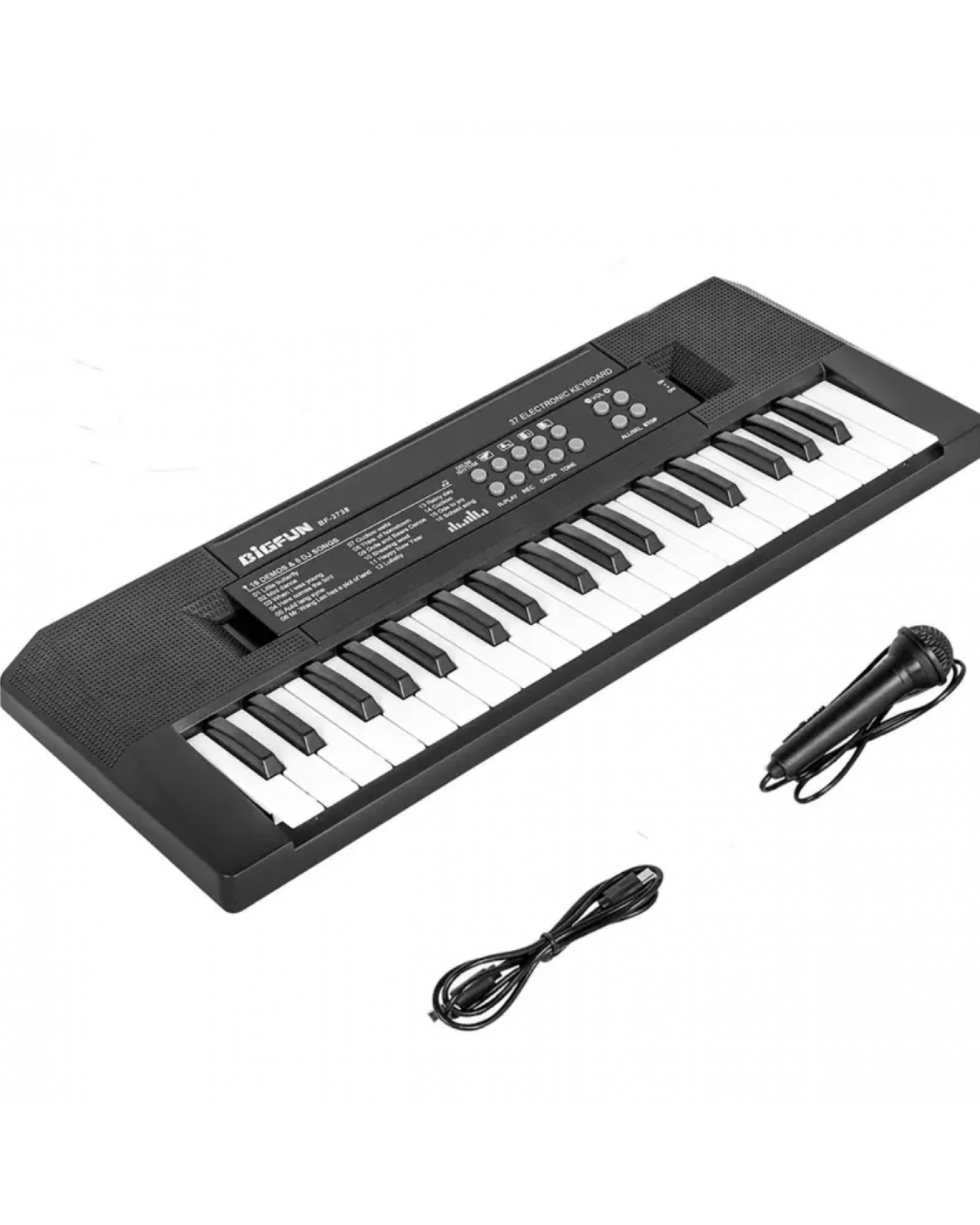 37 Keys Electric Kids Piano With Microphone, Musical Toy Piano For Kids Ages 3-5, Portable Electronic Keyboard Piano Learning Toys For 3 4 5 6 Year Old Boys Girls For Birthday Gifts