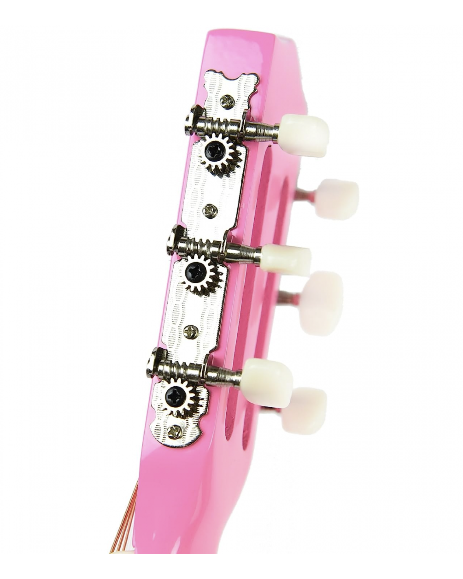 NEW! 30" Left Handed Pink Wood Guitar With Case and Accessories for Kids/Girls/Beginners (Pink)