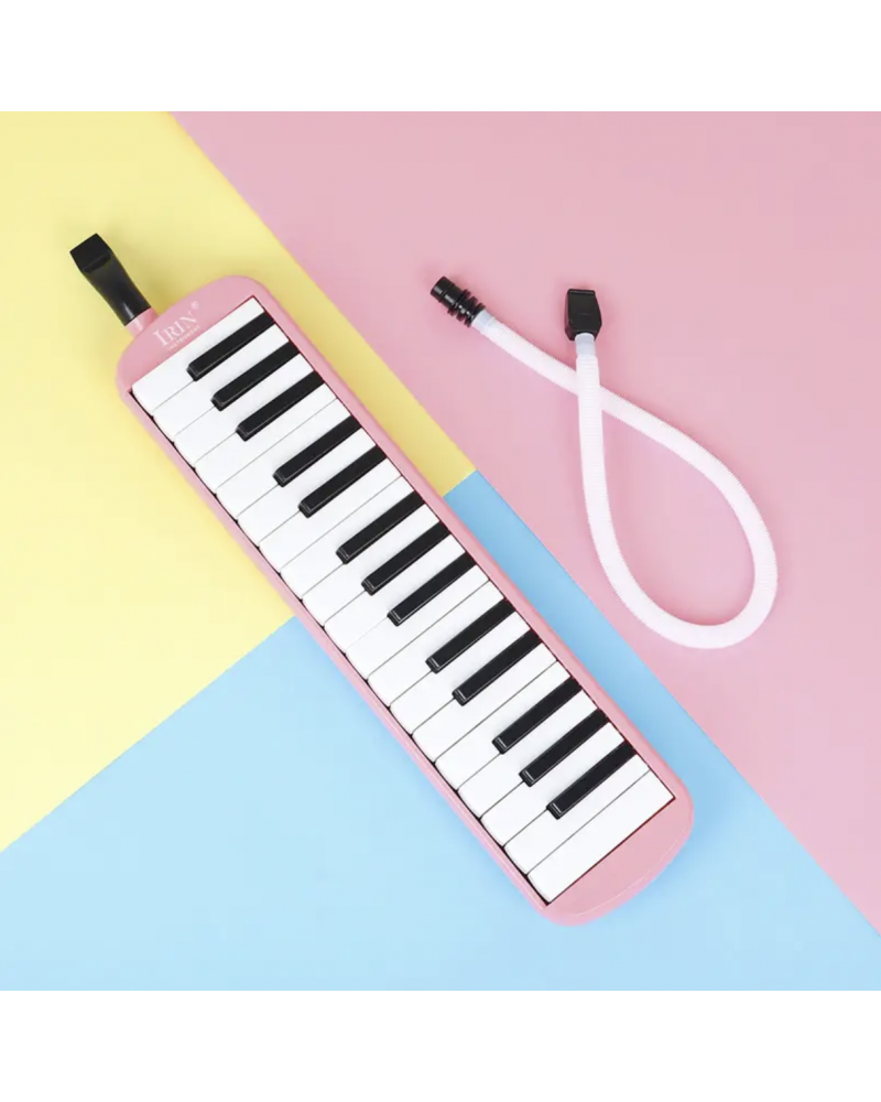 IRIN 32 Keys Melodica Keyboard Musical Instrument Harmonica Mouth Organ With Carrying Bag Mouthpiece