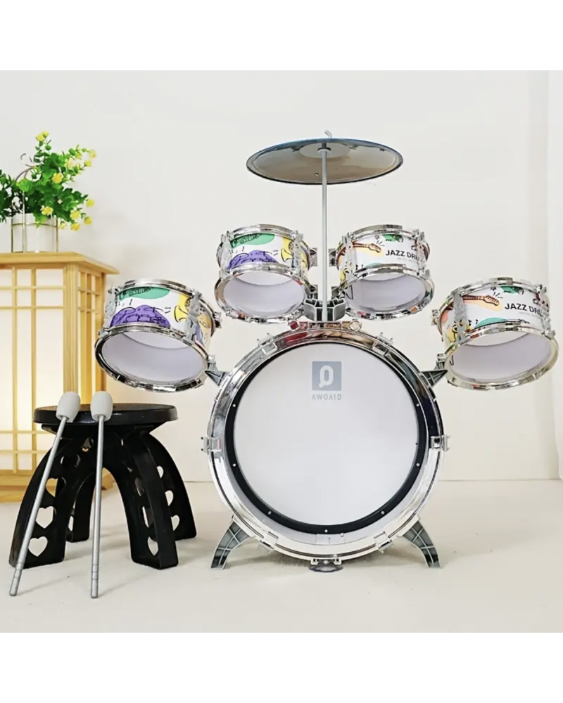 Stand Drums Toddler Kids Beginner Toy 1-3 Toddler Baby Birthday Gift Toddler Boys Girls Jazz Drum