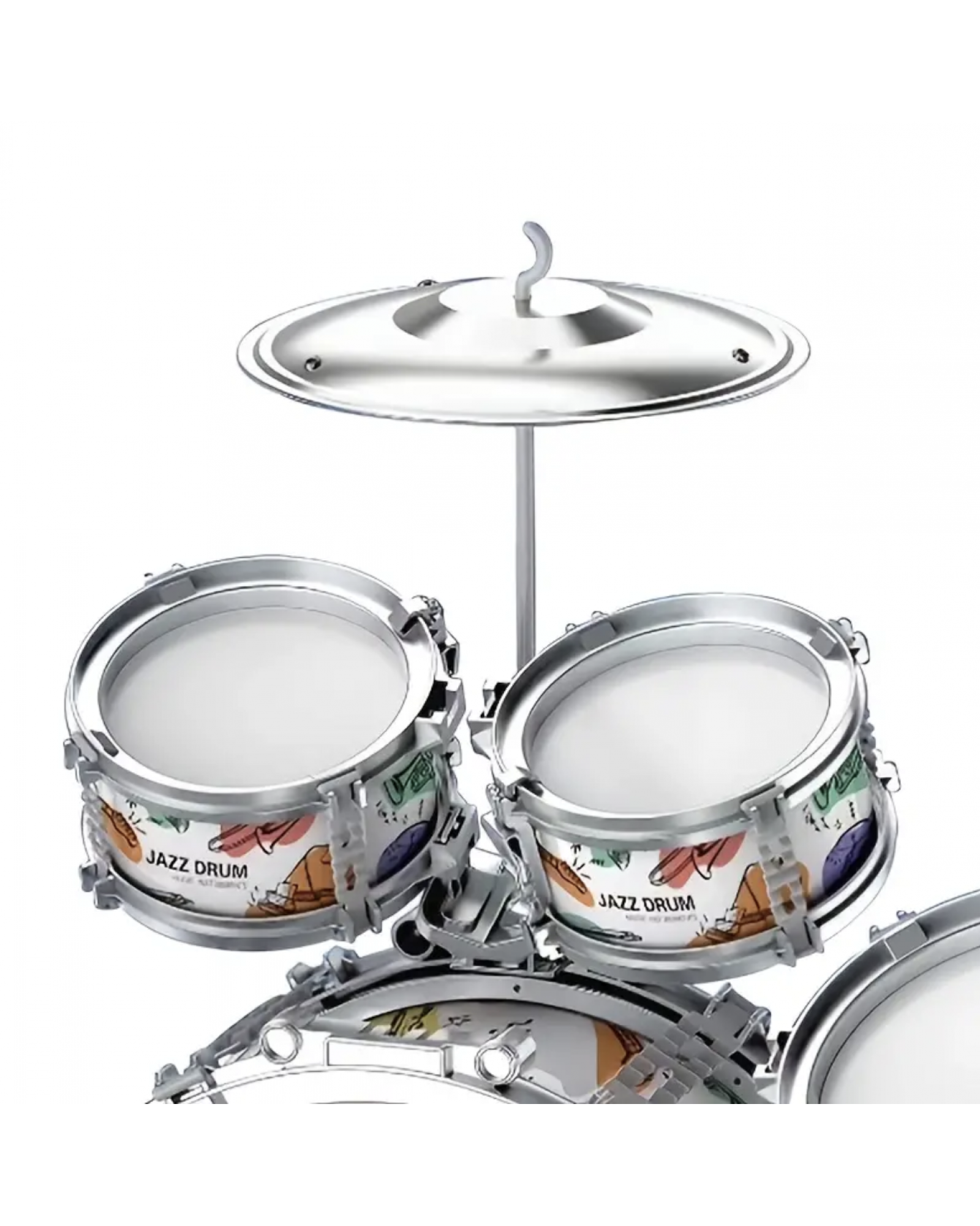 Stand Drums Toddler Kids Beginner Toy 1-3 Toddler Baby Birthday Gift Toddler Boys Girls Jazz Drum